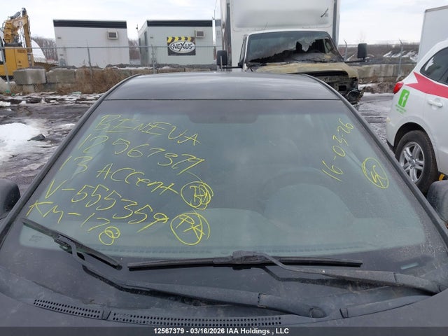 Продаж на аукціоні авто 2013 Hyundai Accent L, vin: KMHCT4AE1DU555359, номер лоту: 12567379