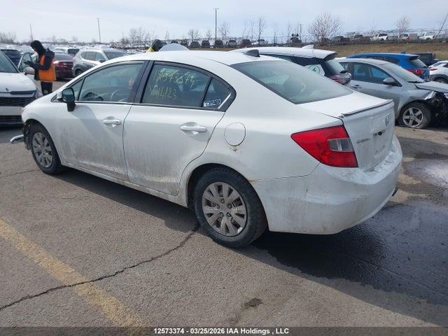 12573374 :رقم المزاد ، 2HGFB2F49CH114123 vin ، 2012 Honda Civic Lx مزاد بيع