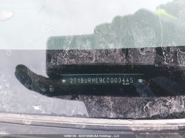 2T1BURHE9EC003445 Toyota COROLLA LE
