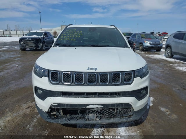 12575112 :رقم المزاد ، 3C4NJDBN1RT598554 vin ، 2024 Jeep Compass North مزاد بيع