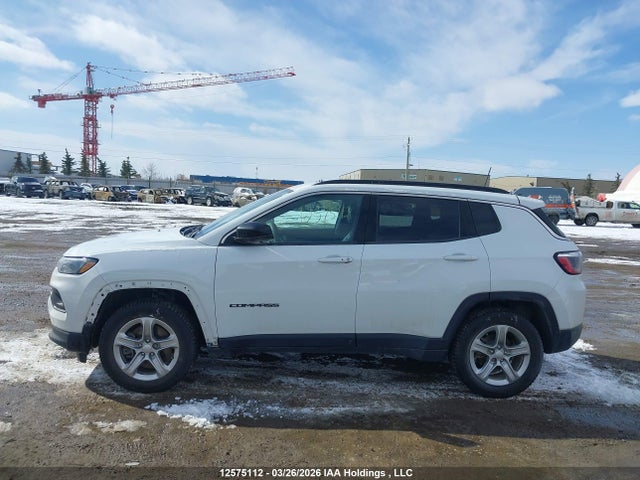 12575112 :رقم المزاد ، 3C4NJDBN1RT598554 vin ، 2024 Jeep Compass North مزاد بيع