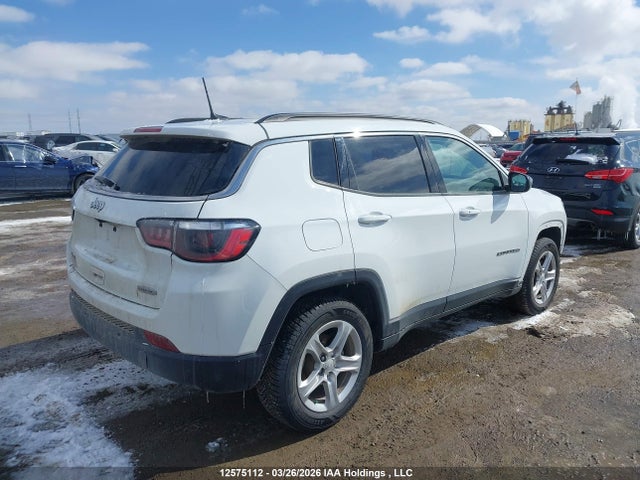 12575112 :رقم المزاد ، 3C4NJDBN1RT598554 vin ، 2024 Jeep Compass North مزاد بيع