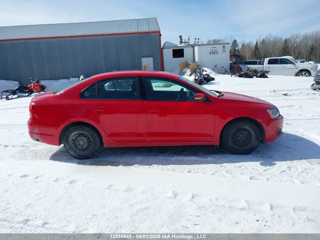 2014 Volkswagen Jetta 2.0l Trendline+ მანქანა იყიდება აუქციონზე, vin: 3VW2K7AJ3EM414846, აუქციონის ნომერი: 12580643