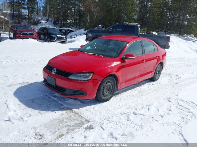 2014 Volkswagen Jetta 2.0l Trendline+ მანქანა იყიდება აუქციონზე, vin: 3VW2K7AJ3EM414846, აუქციონის ნომერი: 12580643
