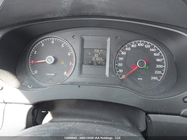 2014 Volkswagen Jetta 2.0l Trendline+ მანქანა იყიდება აუქციონზე, vin: 3VW2K7AJ3EM414846, აუქციონის ნომერი: 12580643