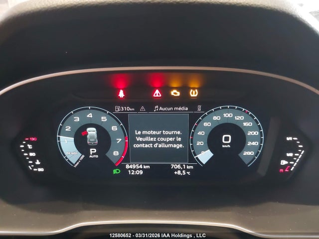 Aukcja sprzedaży 2022 Audi Q3 Komfort 45, vin: WA1AECF36N1012724, numer aukcji: 12580652
