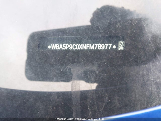 WBA5P9C0XNFM78977 BMW 330e Xdrive