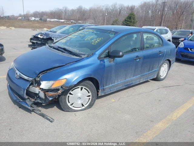 2008 Honda Civic Dx-g მანქანა იყიდება აუქციონზე, vin: 2HGFA16418H008415, აუქციონის ნომერი: 12580752