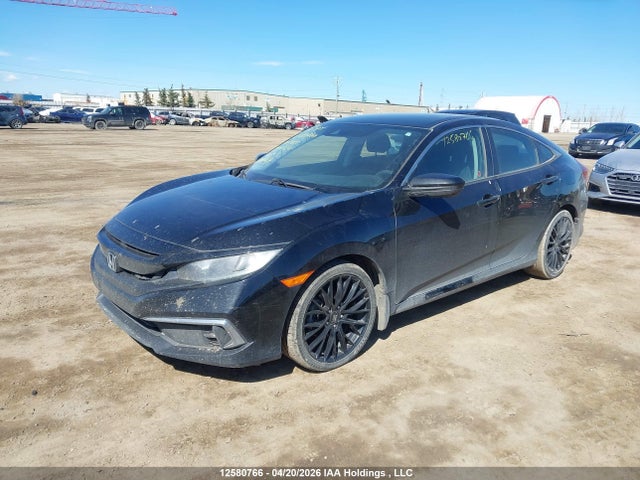 Honda Civic Lx 2019 2HGFC2F58KH004216 Image 2