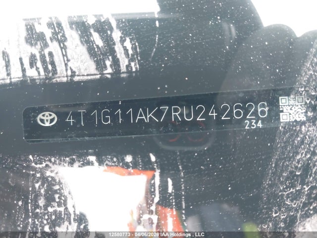 4T1G11AK7RU242626 Toyota Camry