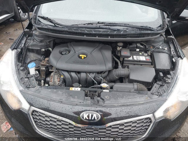 12580786 :رقم المزاد ، KNAFK5A83F5296792 vin ، 2015 Kia Forte 2.0l Lx+ مزاد بيع