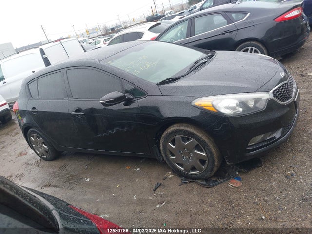 12580786 :رقم المزاد ، KNAFK5A83F5296792 vin ، 2015 Kia Forte 2.0l Lx+ مزاد بيع