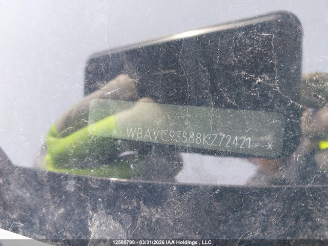12580798 :رقم المزاد ، WBAVC93588KZ72421 vin ، 2008 Bmw 328 Xi مزاد بيع