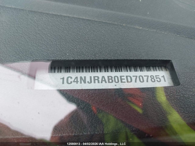 1C4NJRAB0ED707851 Jeep Patriot Sport/north