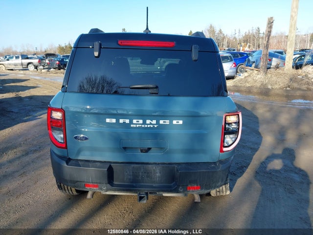 2021 Ford Bronco Sport Badlands მანქანა იყიდება აუქციონზე, vin: 3FMCR9D91MRA76425, აუქციონის ნომერი: 12580846