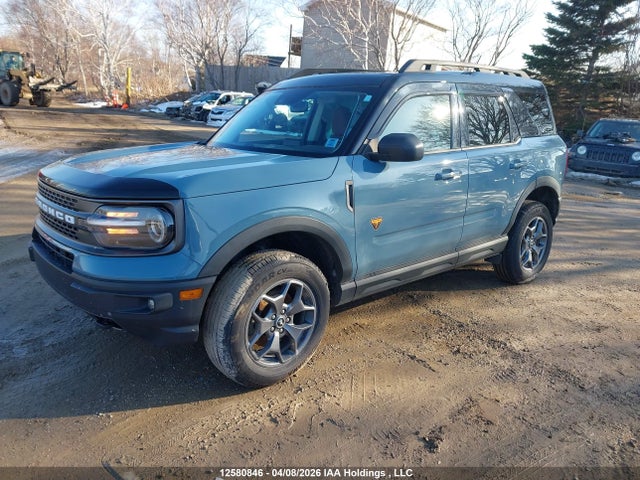 2021 Ford Bronco Sport Badlands მანქანა იყიდება აუქციონზე, vin: 3FMCR9D91MRA76425, აუქციონის ნომერი: 12580846