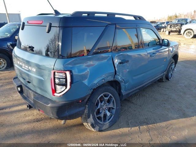2021 Ford Bronco Sport Badlands მანქანა იყიდება აუქციონზე, vin: 3FMCR9D91MRA76425, აუქციონის ნომერი: 12580846