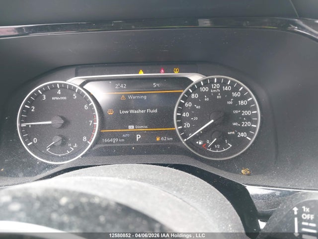 12580852 :رقم المزاد ، 5N1DR3CE6NC262140 vin ، 2022 Nissan Pathfinder Sl مزاد بيع