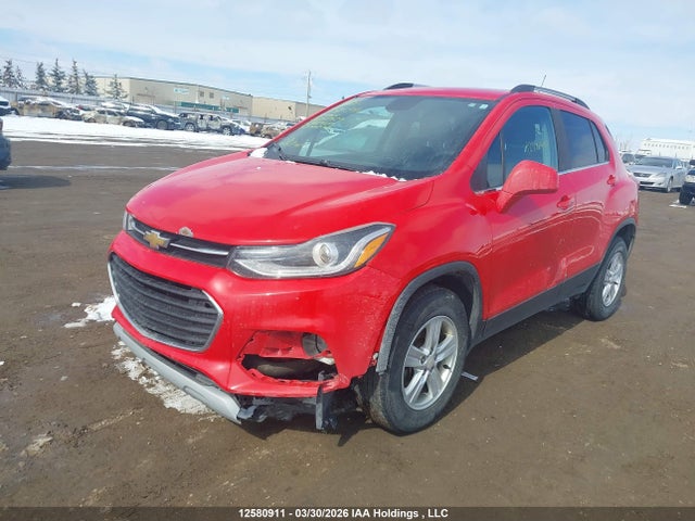 2017 Chevrolet Trax Lt მანქანა იყიდება აუქციონზე, vin: 3GNCJPSB6HL230729, აუქციონის ნომერი: 12580911