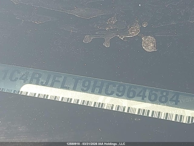 1C4RJFLT9HC964684 Jeep Grand Cherokee Trailhawk