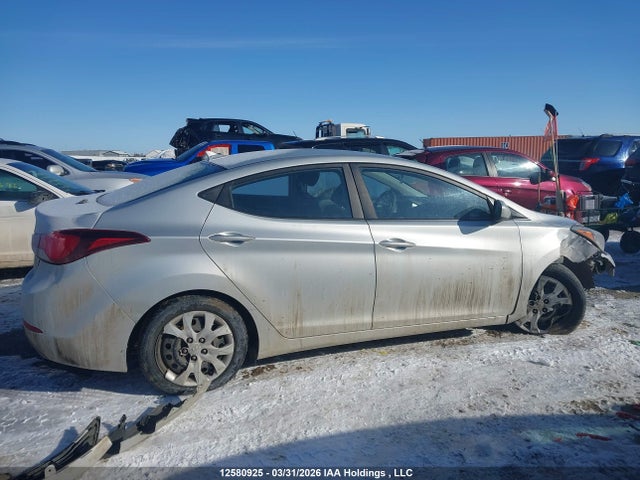 12580925 :رقم المزاد ، 5NPDH4AE8FH636477 vin ، 2015 Hyundai Elantra Se/sport/limited مزاد بيع