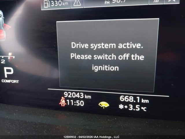 Aukcja sprzedaży 2020 Audi Q3, vin: WA1FECF33L1122911, numer aukcji: 12580932