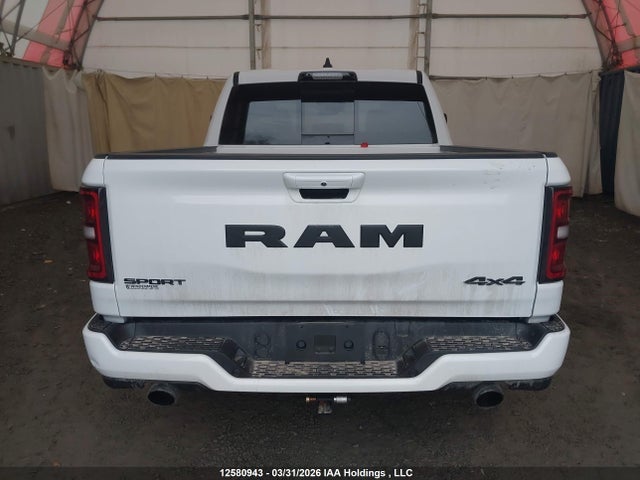 12580943 :رقم المزاد ، 1C6SRFVP8TN166353 vin ، 2026 Ram 1500 Sport مزاد بيع