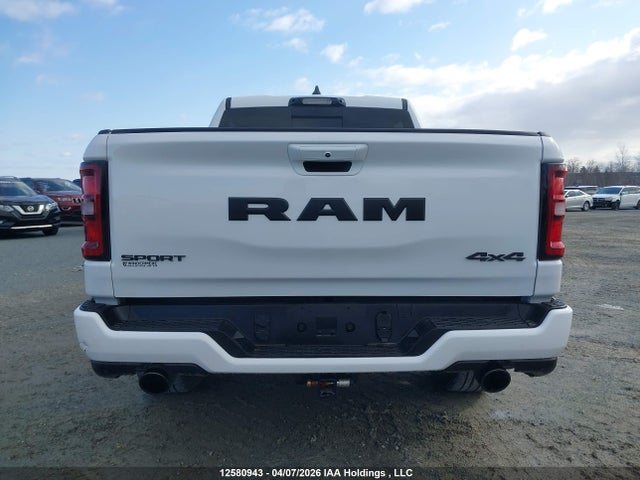 12580943 :رقم المزاد ، 1C6SRFVP8TN166353 vin ، 2026 Ram 1500 Sport مزاد بيع