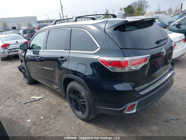 2014 Toyota Highlander Limited მანქანა იყიდება აუქციონზე, vin: 5TDDKRFH8ES060030, აუქციონის ნომერი: 12580949