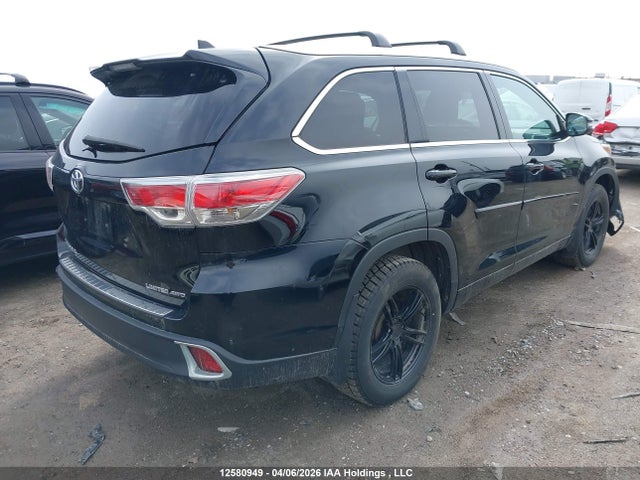 2014 Toyota Highlander Limited მანქანა იყიდება აუქციონზე, vin: 5TDDKRFH8ES060030, აუქციონის ნომერი: 12580949