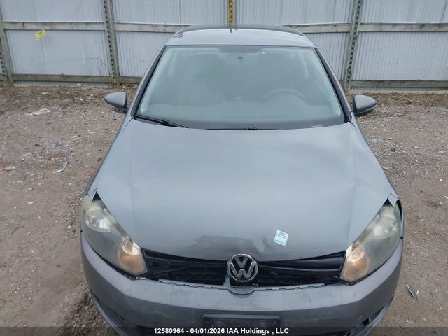 12580964 :رقم المزاد ، WVWBA7AJ3AW119018 vin ، 2010 Volkswagen Golf 2.5l Sportline/2.5l Trendline مزاد بيع