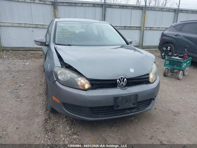 12580964 :رقم المزاد ، WVWBA7AJ3AW119018 vin ، 2010 Volkswagen Golf 2.5l Sportline/2.5l Trendline مزاد بيع