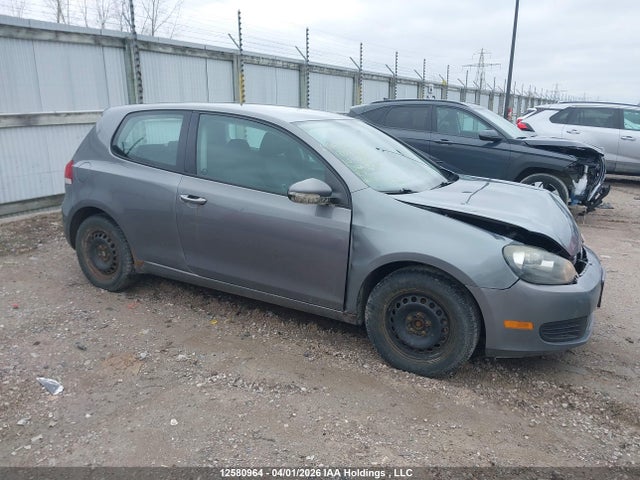 12580964 :رقم المزاد ، WVWBA7AJ3AW119018 vin ، 2010 Volkswagen Golf 2.5l Sportline/2.5l Trendline مزاد بيع