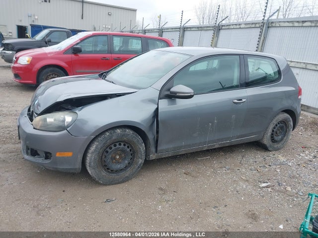 12580964 :رقم المزاد ، WVWBA7AJ3AW119018 vin ، 2010 Volkswagen Golf 2.5l Sportline/2.5l Trendline مزاد بيع