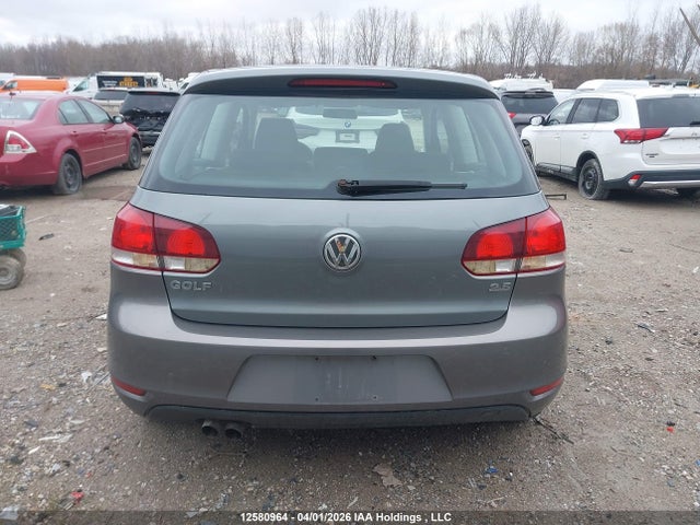 12580964 :رقم المزاد ، WVWBA7AJ3AW119018 vin ، 2010 Volkswagen Golf 2.5l Sportline/2.5l Trendline مزاد بيع