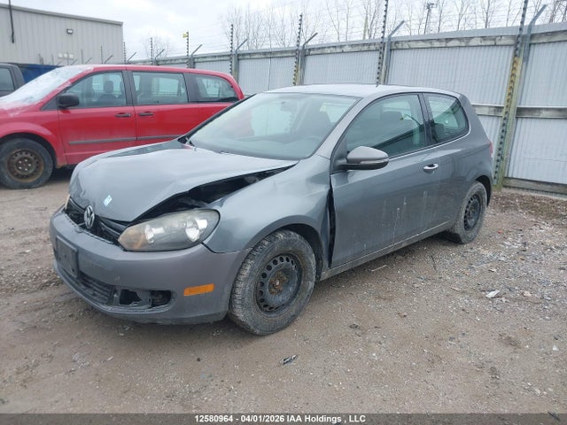 12580964 :رقم المزاد ، WVWBA7AJ3AW119018 vin ، 2010 Volkswagen Golf 2.5l Sportline/2.5l Trendline مزاد بيع