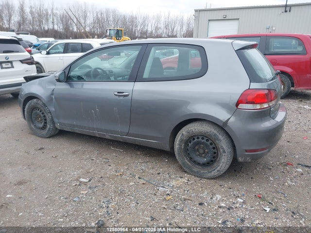 12580964 :رقم المزاد ، WVWBA7AJ3AW119018 vin ، 2010 Volkswagen Golf 2.5l Sportline/2.5l Trendline مزاد بيع