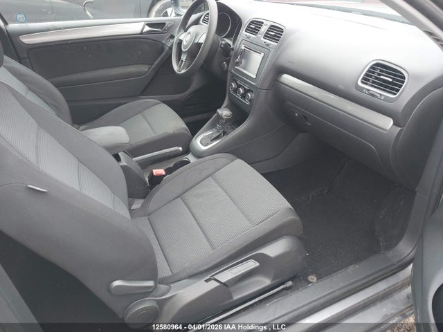 12580964 :رقم المزاد ، WVWBA7AJ3AW119018 vin ، 2010 Volkswagen Golf 2.5l Sportline/2.5l Trendline مزاد بيع