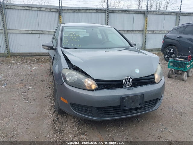 12580964 :رقم المزاد ، WVWBA7AJ3AW119018 vin ، 2010 Volkswagen Golf 2.5l Sportline/2.5l Trendline مزاد بيع
