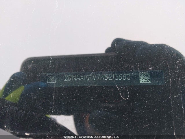 Продаж на аукціоні авто 2019 Chevrolet Equinox, vin: 2GNAXKEV7K6213660, номер лоту: 12580973