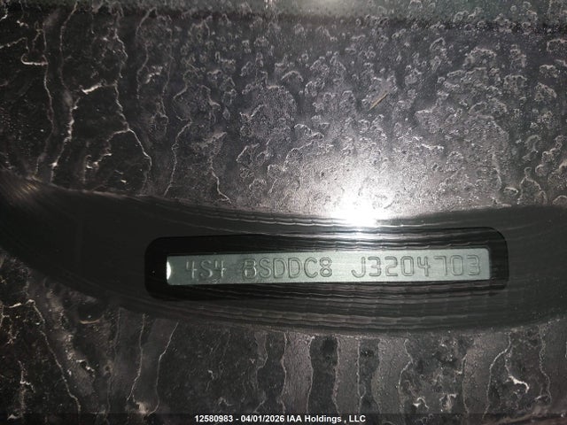 12580983 :رقم المزاد ، 4S4BSDDC8J3204703 vin ، 2018 Subaru Outback 2.5i Premium مزاد بيع