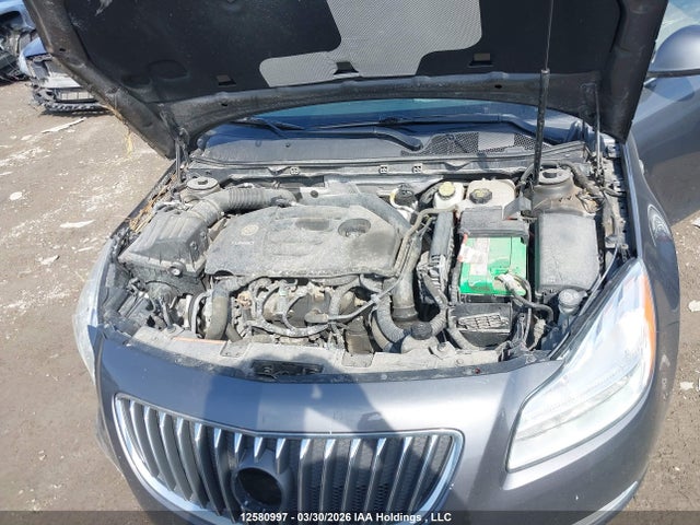 2011 Buick Regal Cxl მანქანა იყიდება აუქციონზე, vin: W04GW5EV4B1046727, აუქციონის ნომერი: 12580997
