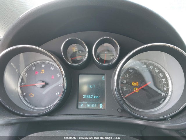 2011 Buick Regal Cxl მანქანა იყიდება აუქციონზე, vin: W04GW5EV4B1046727, აუქციონის ნომერი: 12580997