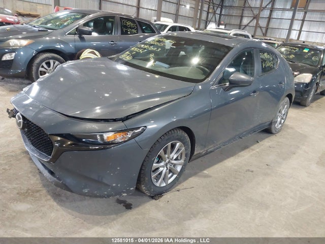 12581015 :رقم المزاد ، JM1BPALM5K1130152 vin ، 2019 Mazda 3 Preferred Plus مزاد بيع