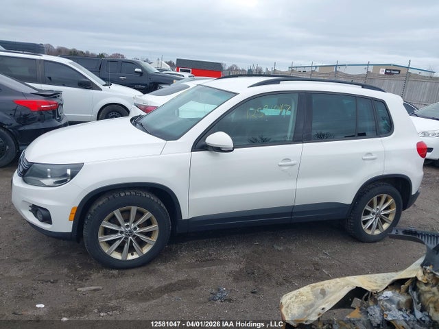 12581047 :رقم المزاد ، WVGJV3AX4EW514758 vin ، 2014 Volkswagen Tiguan S/se/sel/r-line مزاد بيع