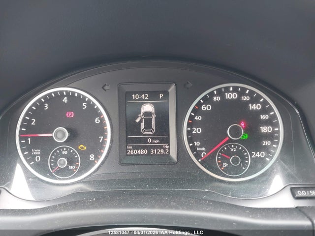 12581047 :رقم المزاد ، WVGJV3AX4EW514758 vin ، 2014 Volkswagen Tiguan S/se/sel/r-line مزاد بيع