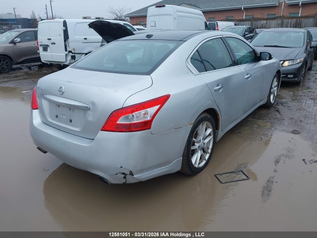 2009 Nissan Maxima S/sv მანქანა იყიდება აუქციონზე, vin: 1N4AA51E59C854511, აუქციონის ნომერი: 12581051