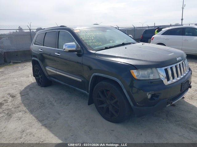 12581072 :رقم المزاد ، 1J4RR6GT4BC517944 vin ، 2011 Jeep Grand Cherokee Overland مزاد بيع