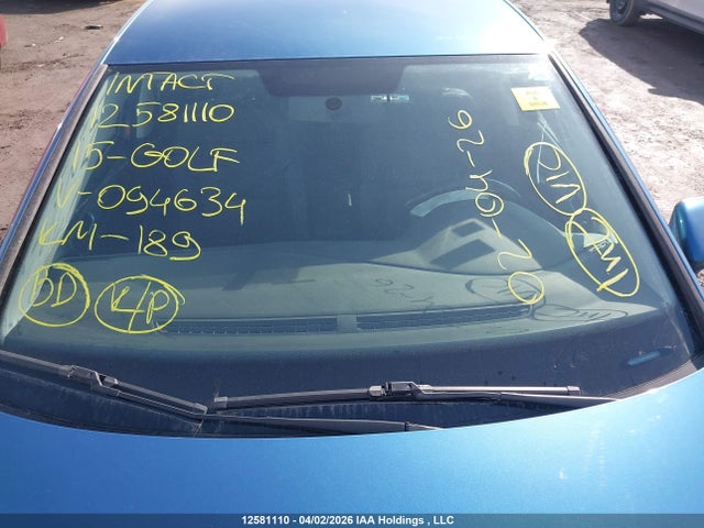 3VW217AUXFM094634 Volkswagen Golf