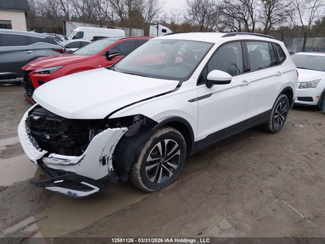 12581126 :رقم المزاد ، 3VV0B7AX8NM106913 vin ، 2022 Volkswagen Tiguan S مزاد بيع